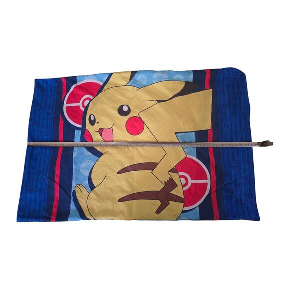 Pokemon Pikachu Electric Ignite Nintendo Pillow Case Standard Size 20"x30" NW - Picture 2 of 4